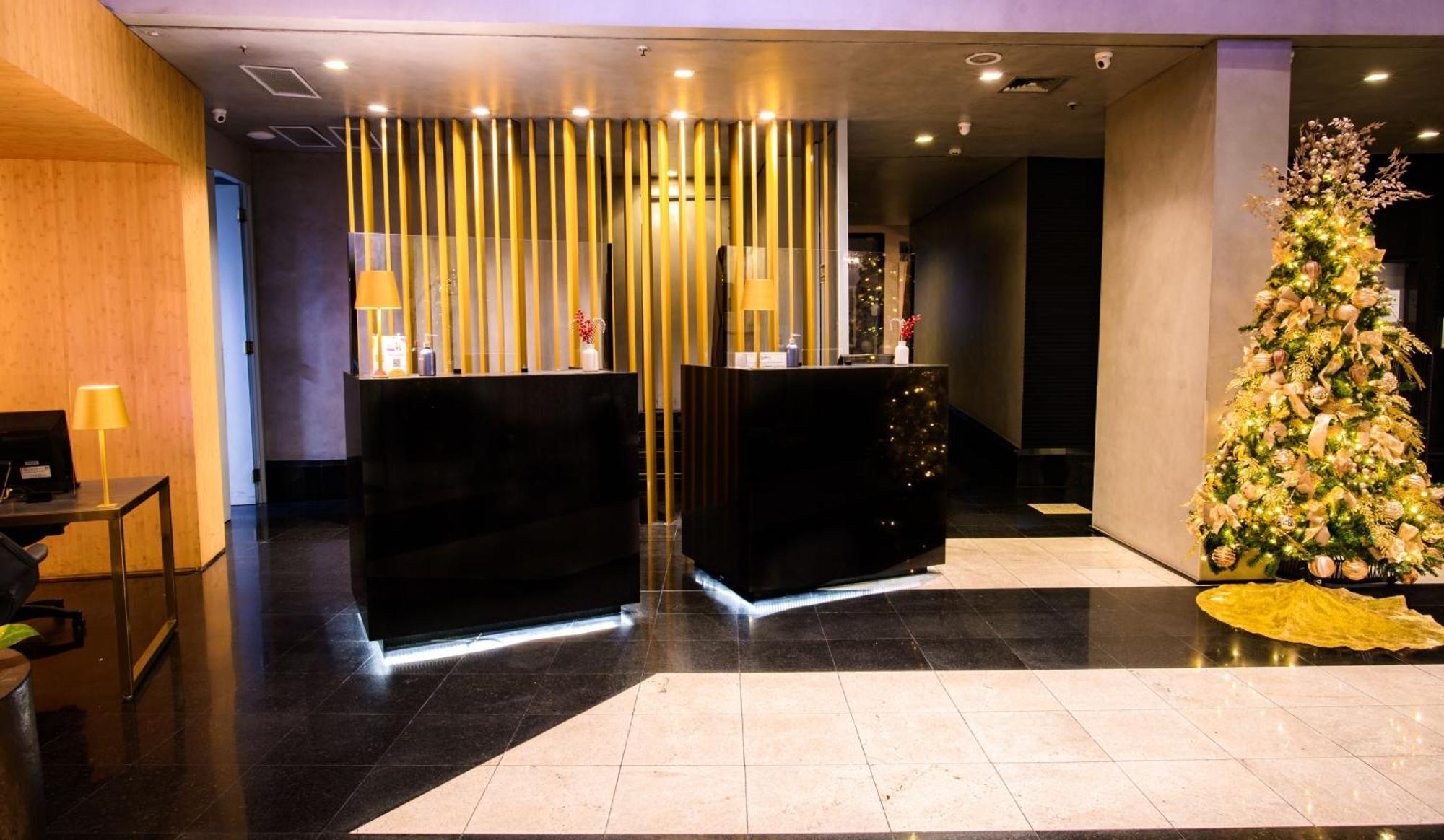 Radisson Alphaville Barueri Exterior foto The lobby of the hotel